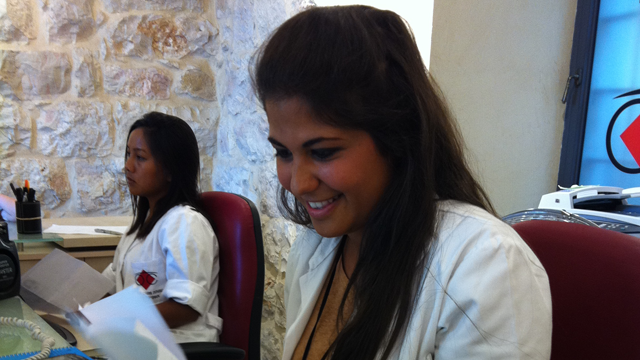 National service volunteers