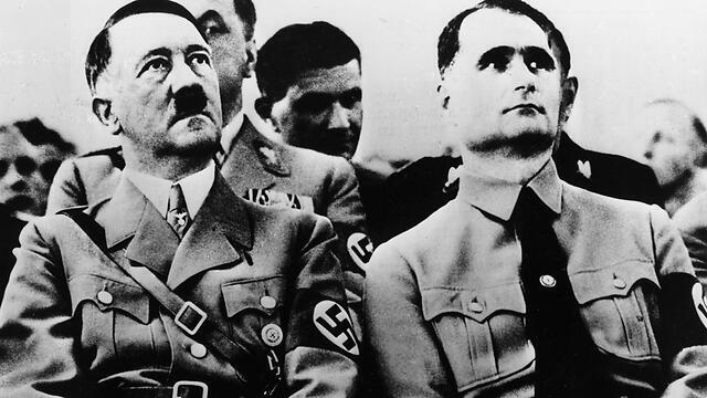 Hitler and Hess, his deputy (צילום: Gettyimages) Hitler and Hess, his deputy