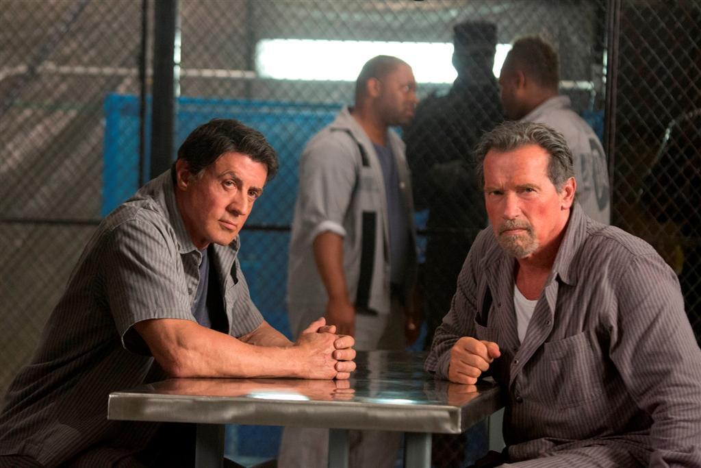 Sylvester Stallone and Arnold Schwarzenegger in 'Escape Plan' (Photo: PR) Sylvester Stallone and Arnold Schwarzenegger in 'Escape Plan'