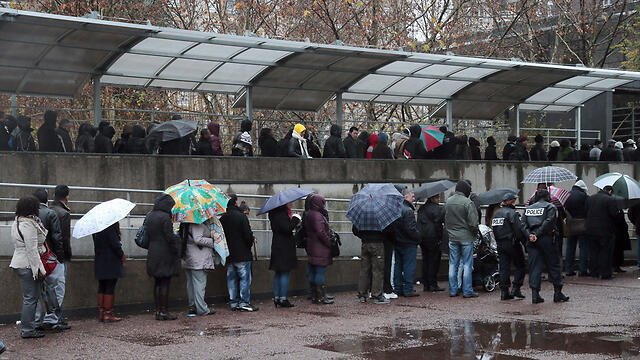 Illustration photo of migrants in Europe (צילום: AFP) Illustration photo of migrants in Europe