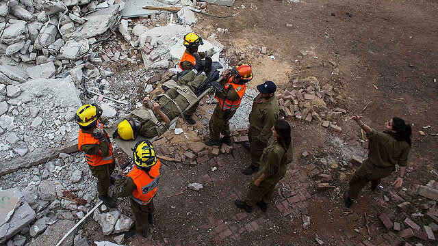 Home Front emergency drill (Photo: Reuters)