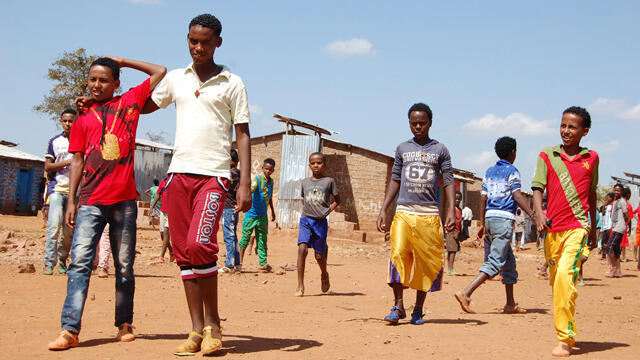 Eritrean refugees (Photo: Reuters) (צילום: רויטרס) Eritrean refugees (Photo: Reuters)