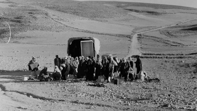 Palestinian refugees in 1948 (צילום: ארכיון אונר"א) Palestinian refugees in 1948