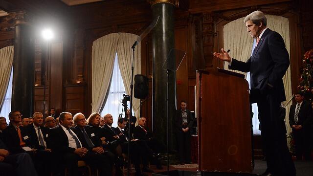 US Secretary of State John Kerry at the Saban Forum. Nurturing the dialogue in an attentive and open environment (Photo: Shahar Azran)