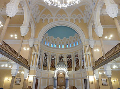The city's ancient synagogue (Photo: Liron Nagler-Cohen)