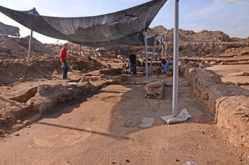 The archeological site (Photo: IAA) (צילום: באדיבות רשות העתיקות) The archeological site (Photo: IAA)