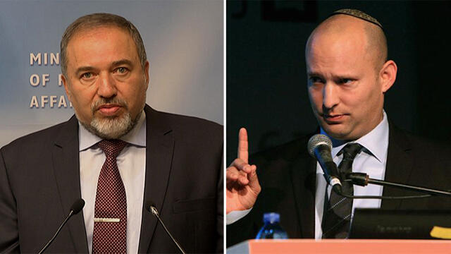 Ministers Lieberman and Bennett