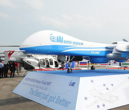 The new and improved drone (Photo: IAI) (צילום: התעשייה האווירית לישראל בע"מ) The new and improved drone (Photo: IAI)