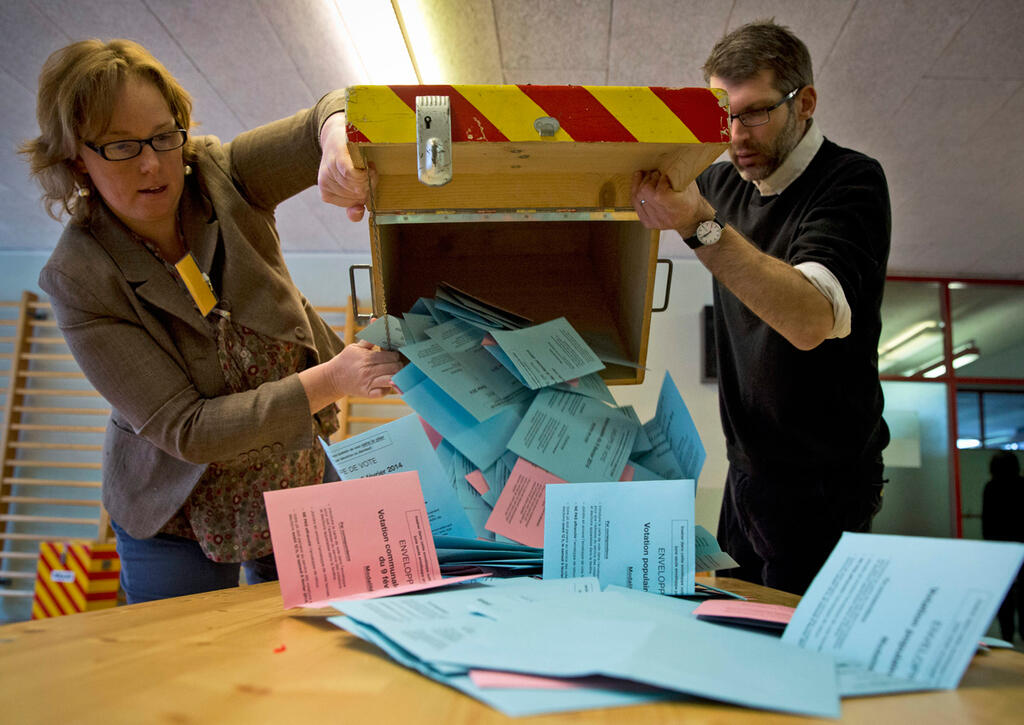 Референдум в Швейцарии (Фото: AP) Референдум в Швейцарии