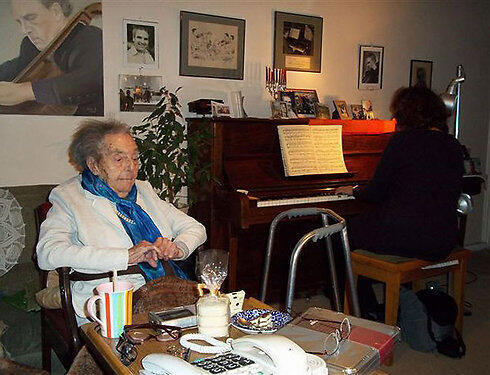 Alice Herz-Sommer (Photo: Esther Marom)