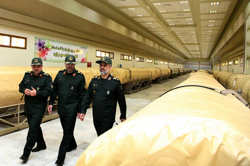 Iranian Qader rocket (Photo: AP)