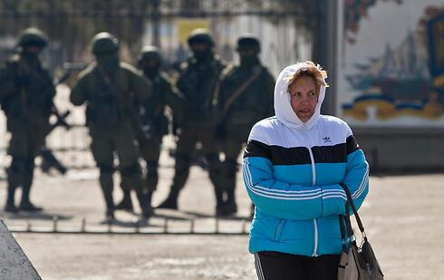 Russian troops in Crimea (Photo: AP)
