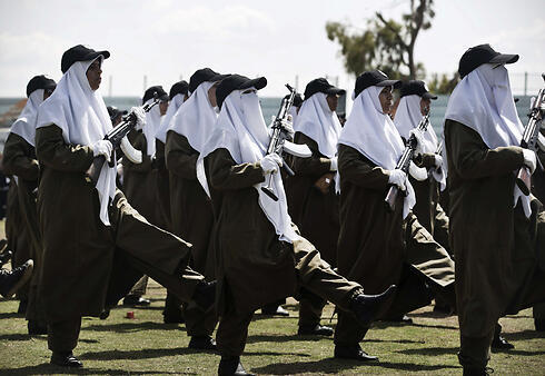 Palestinian female security forces (Archive)