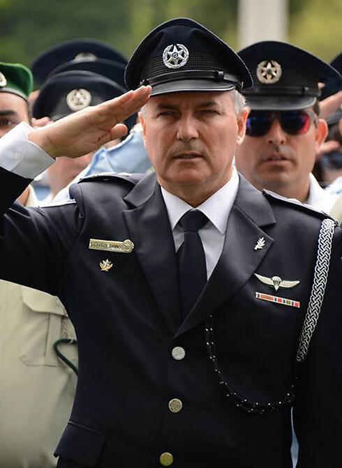 Police Commissioner Yohanan Danino at the March of the Living in Budapest.