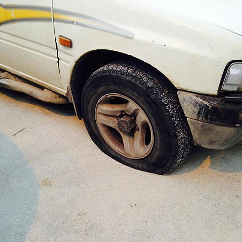 Fureidis 'price tag' attack (Photo: Alchag Vassim)