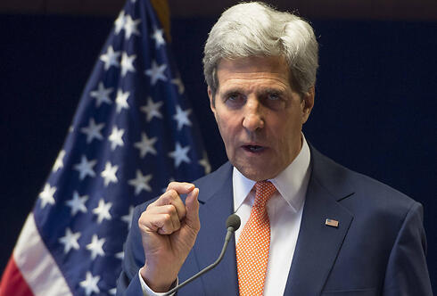 Kerry had repeatedly mentioned the importance of the mandate of the new government (Photo: AFP) (צילום: AFP) Kerry had repeatedly mentioned the importance of the mandate of the new government (Photo: AFP)