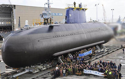 מאגר מיגון חדש צוללת אח"י לוויתן חיל הים צה"ל (צילום: דובר צה"ל) מאגר מיגון חדש צוללת אח"י לוויתן חיל הים צה"ל