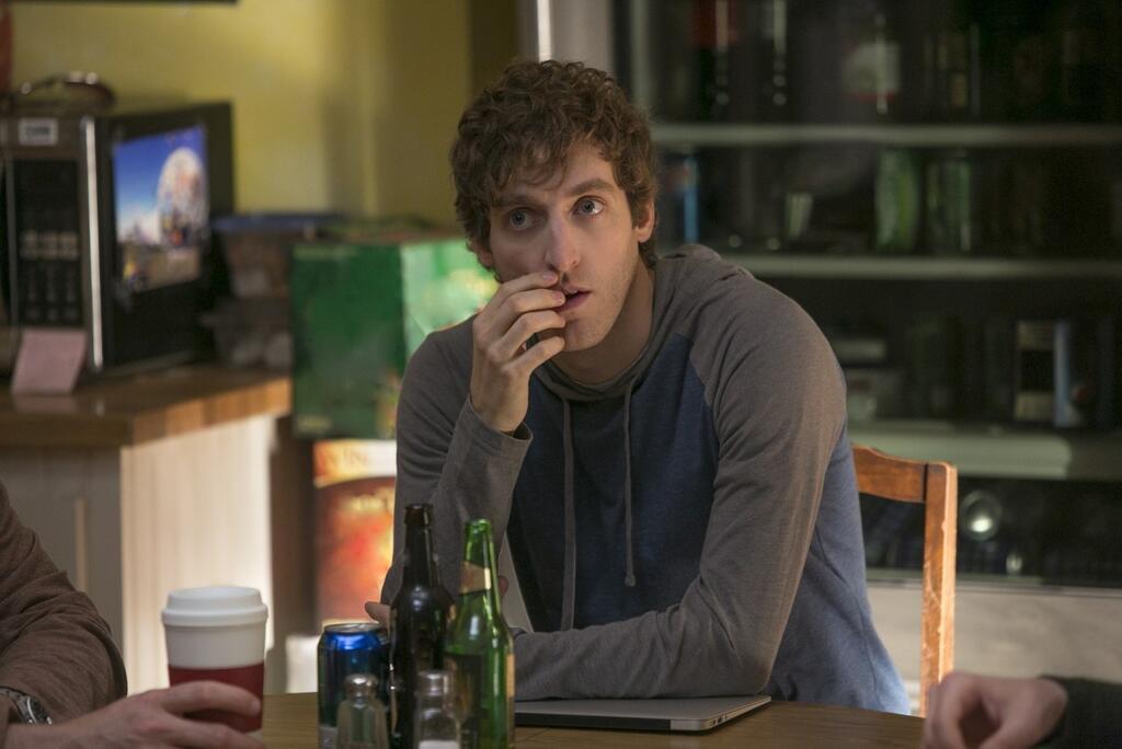 A Zuckerberg lookalike? Thomas Middleditch in "Silicon Valley" ( (Photo: HBO PR)) A Zuckerberg lookalike? Thomas Middleditch in "Silicon Valley"