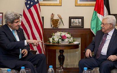 אבו מאזן ג'ון קרי ירדן