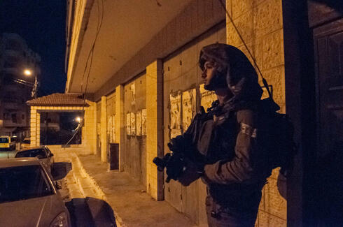 IDF activity in the West Bank overnight (Photo: IDF Spokesman's Office)