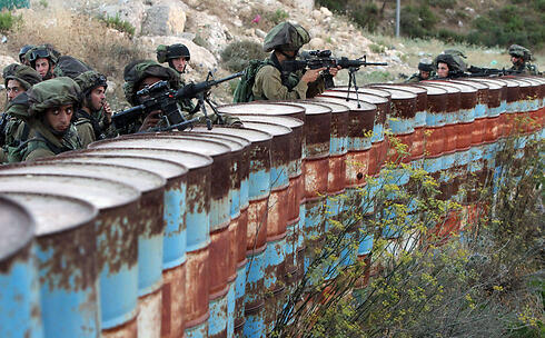 IDF forces in the West Bank (Photo: AFP) (צילום: AFP) IDF forces in the West Bank (Photo: AFP)