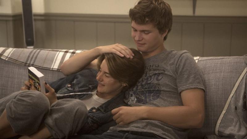 אלגורט ושיילין וודלי, מתוך "אשמת הכוכבים" (צילום מסך)