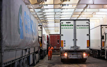 ישראל מסחר אירופה אוניות (צילום: רויטרס) ישראל מסחר אירופה אוניות