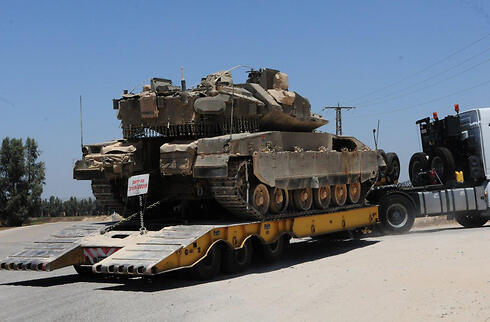 IDF forces protecting the south (Photo: Herzl Yosef) (צילום: הרצל יוסף) IDF forces protecting the south (Photo: Herzl Yosef)