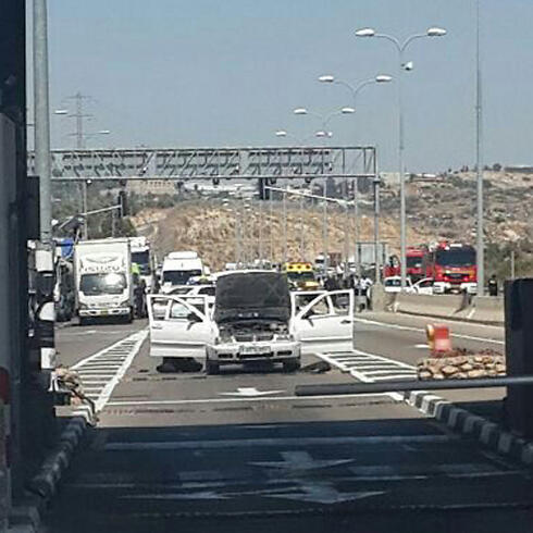 Car at checkpointnullnull Car at checkpoint