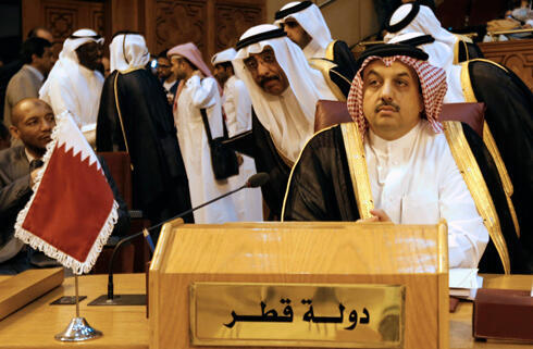 Qatari Foreign Minister Khaled al-Attiya (Photo: Reuters) (צילום: רויטרס) Qatari Foreign Minister Khaled al-Attiya (Photo: Reuters)