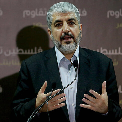 Hamas political chief Khaled Mashal (Photo: AFP)