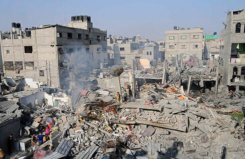 Rafah in ruins after Black Friday (Photo: Reuters)