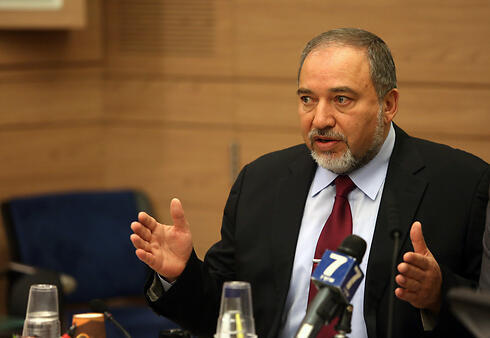 Foreign Minister Avigdor Lieberman: 'No demilitarization in Gaza'. (Photo: Gil Yochanon) (צילום: גיל יוחנן) Foreign Minister Avigdor Lieberman: 'No demilitarization in Gaza'. (Photo: Gil Yochanon)