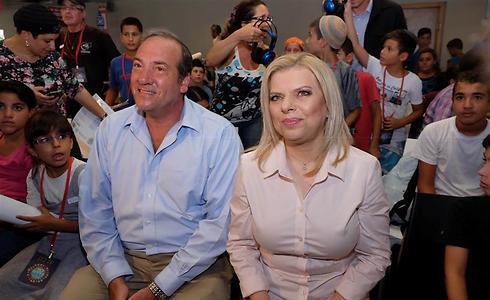 Sara Netanyahu and Rabbi Yechiel Eckstein (Photo: Oren Nachshon) (צילום: אורן נחשון) Sara Netanyahu and Rabbi Yechiel Eckstein (Photo: Oren Nachshon)