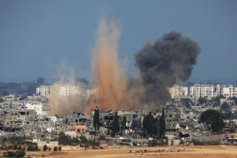 IDF strike on Gaza (Photo: AFP)