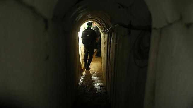 Hamas tunnel (Photo: Reuters)