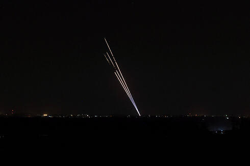 Rockets being fired at Israel from the Gaza Strip during Operation Protective Edge in 2014. (Photo: Archive/AFP)