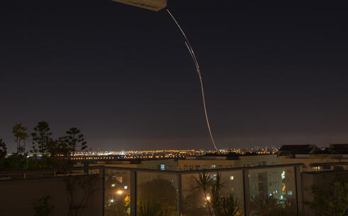 Iron Dome in action during Operation Protective Edge (Photo: Eli Basri)