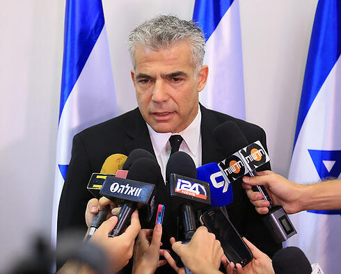 Finance Minister Yair Lapid (Photo: Yaron Brenner)