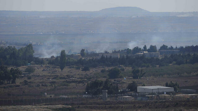 חילופי אש בין צבא סוריה ל מורדים קוניטרה גבול חשש זליגת ירי חקלאים אזהרה רמת הגולן