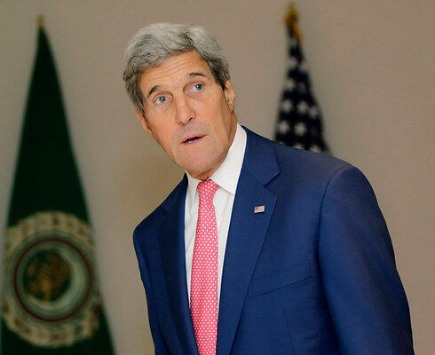 US Secretary of State John Kerry in Egypt (Photo: AP)