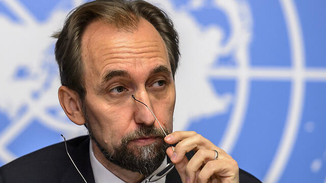 UN rights chief Zeid Ra'ad al-Hussein 