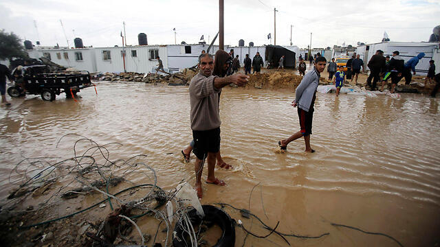 עזה רצועת עזה חאן יונס (צילום: רויטרס) עזה רצועת עזה חאן יונס