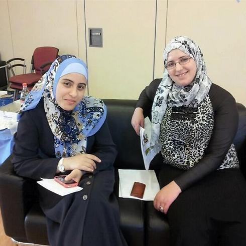 Arabic women students (Photo: Duaa Qadri)