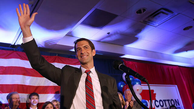 Senator Tom Cotton (צילום: AFP) Senator Tom Cotton