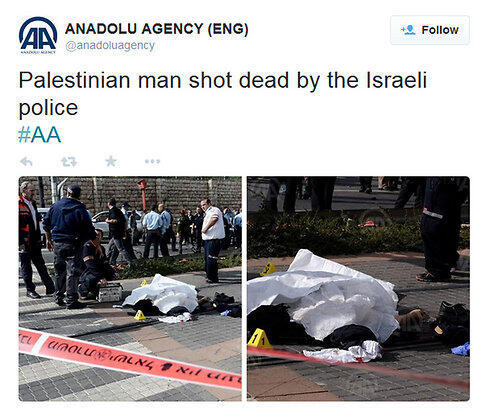 Screenshot of Anadolu Agency tweetnullnull Screenshot of Anadolu Agency tweet