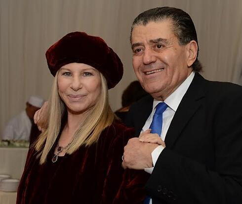 Streisand and Saban (Photo: Peter Halmagyl)