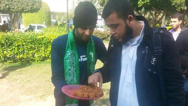 Celebratory treats in Gaza