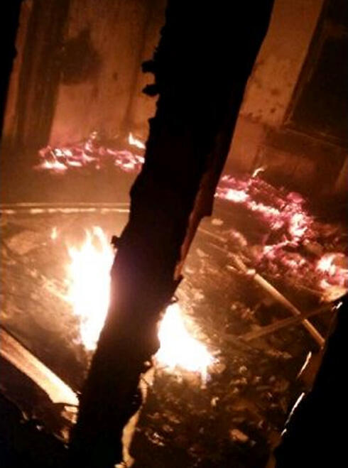 House set on fire in possible price-tag