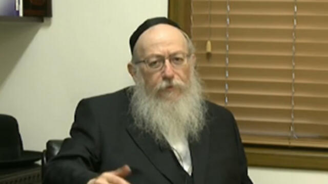 MK Litzman (Photo: Ori Davidovich, Eli Segal)